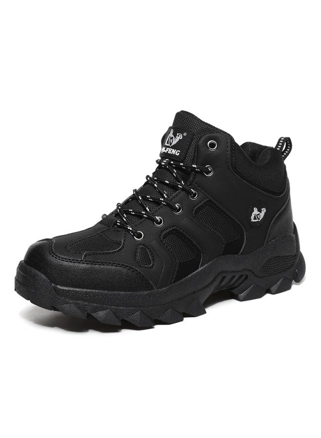 Of Large Size Outdoor High-top  Shoes For Men, Work Shoes,  Shoes, Non-slip And Wear-resistant  Shoes