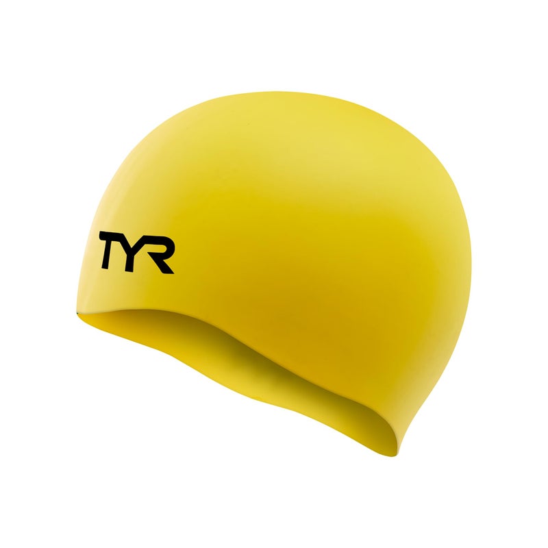 TYR Wrinkle Free Silicone Cap, Yellow - Image 1