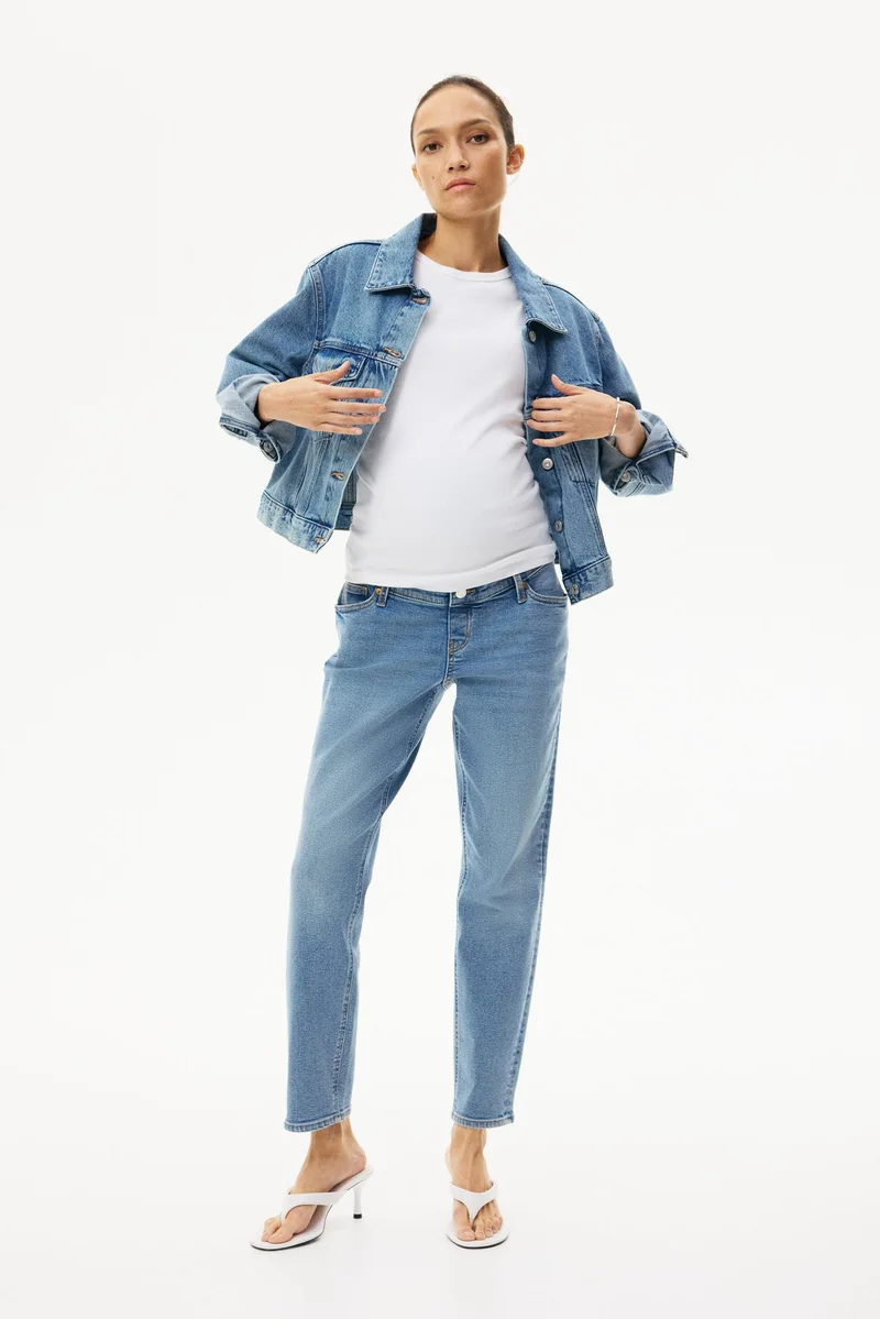 H&M MAMA Slim Ankle Jeans
