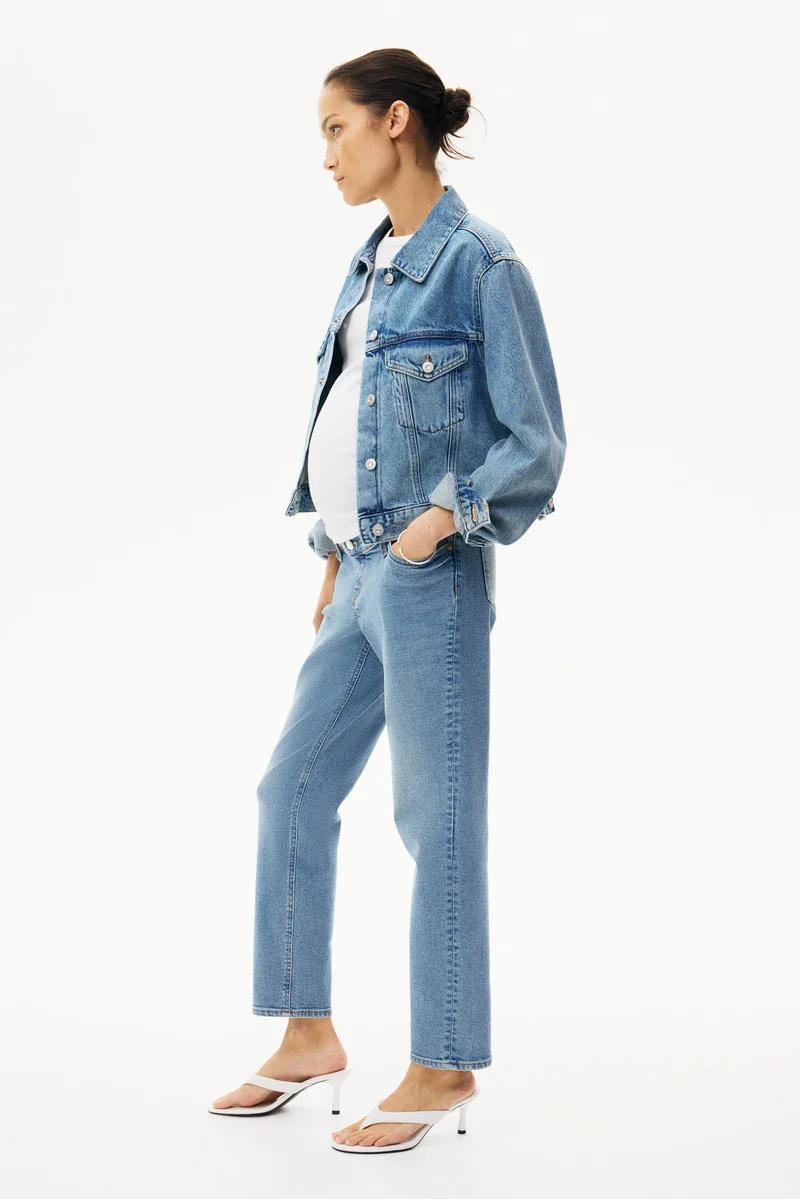 H&M  MAMA Slim Ankle Jeans for Women | Best Price UAE