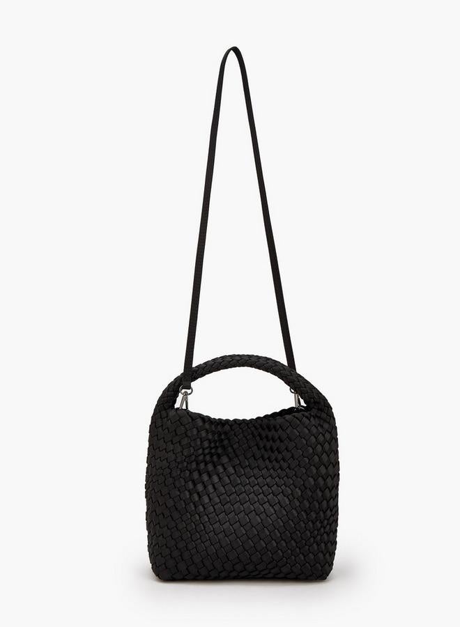 Celeste Textured Hobo Bag With Detachable Strap - Image 2