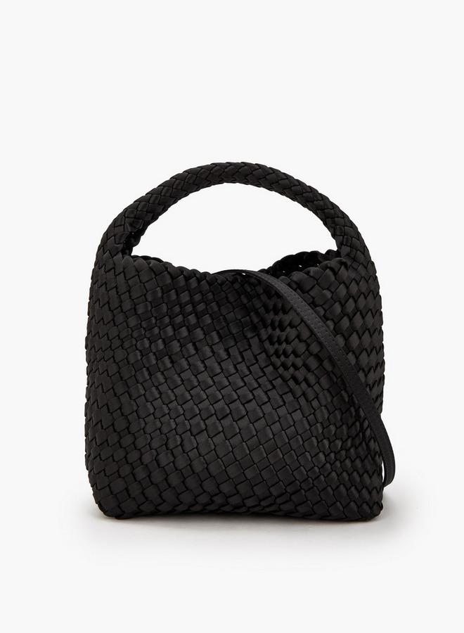 Celeste Textured Hobo Bag With Detachable Strap - Image 1