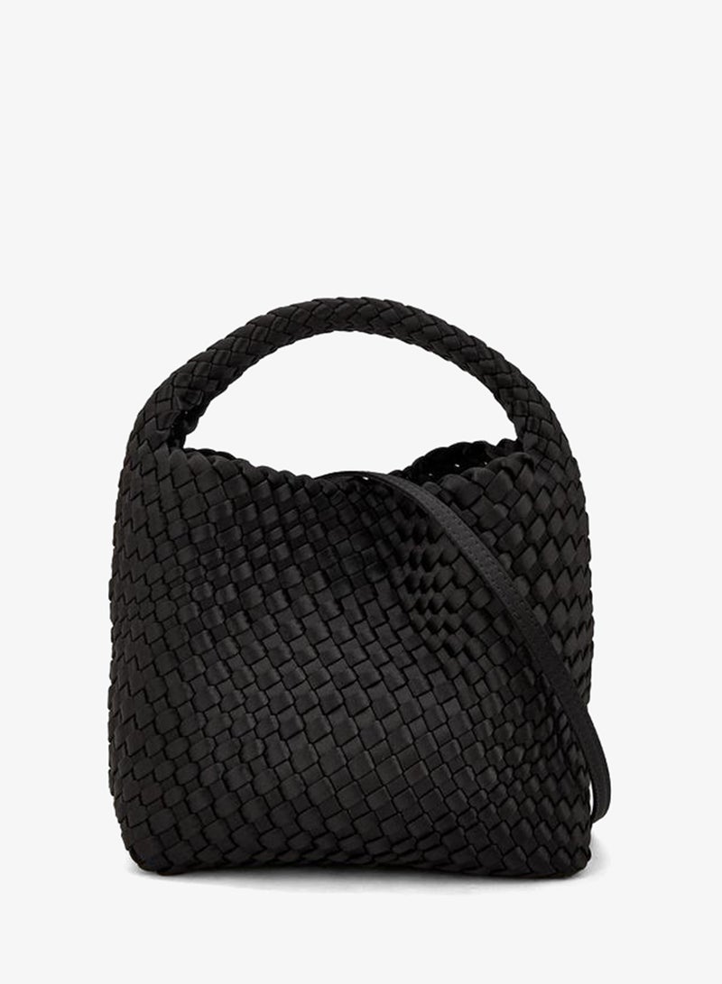 Celeste Textured Hobo Bag With Detachable Strap - Image 1