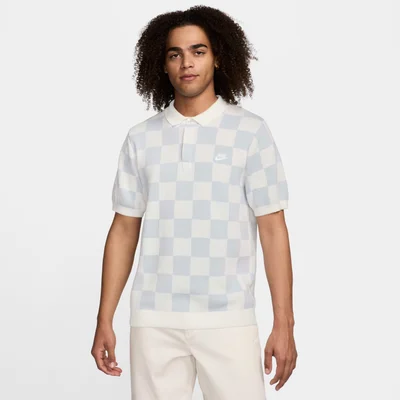 Nike Men's Sportswear Club Chequers Polo Shirt