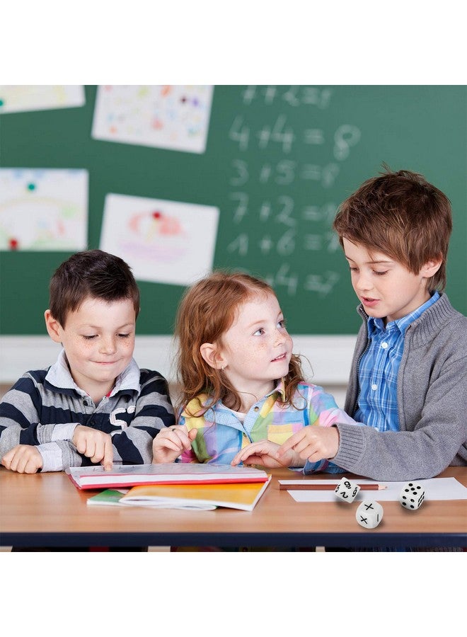 Gejoy Gejoy 18 Pieces Teaching Dice Set, Include Math Operation, Number and Dot Dice for Math Teaching School Classroom Supplies - Image 5