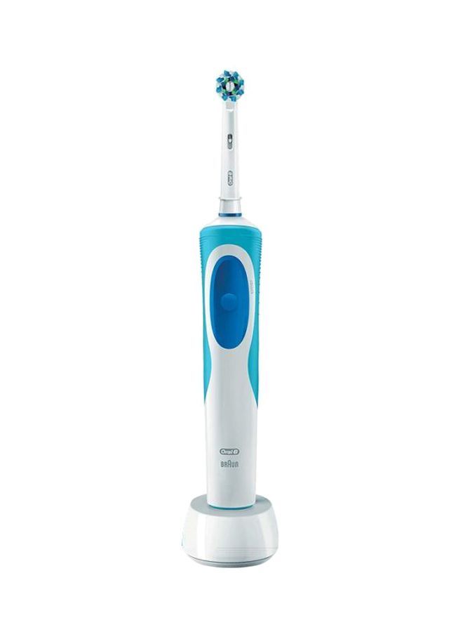 NIBEMINENT Vitality 2D Cross Action Power Toothbrush White/Blue - Image 1