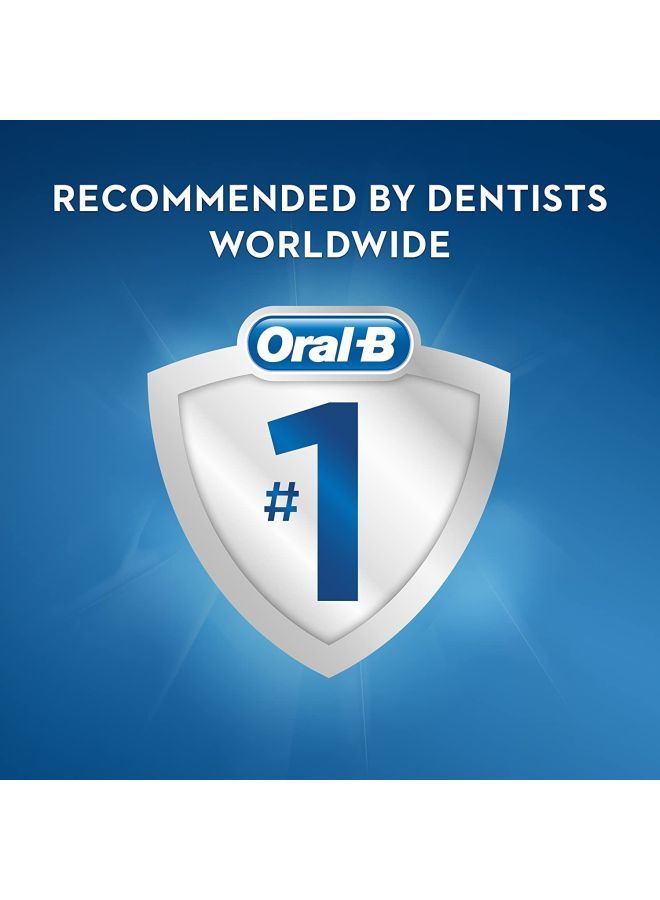 NIBEMINENT Vitality 2D Cross Action Power Toothbrush White/Blue - Image 4