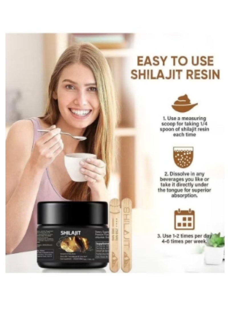 Shilajit RX Pure Himalayan Shilajit Resin High Potency Gold Grade for Men & Women| 75 Servings for Energy Boost & Immune Support, 85+ Trace Minerals, 75%+ Fulvic Acid  - Image 4
