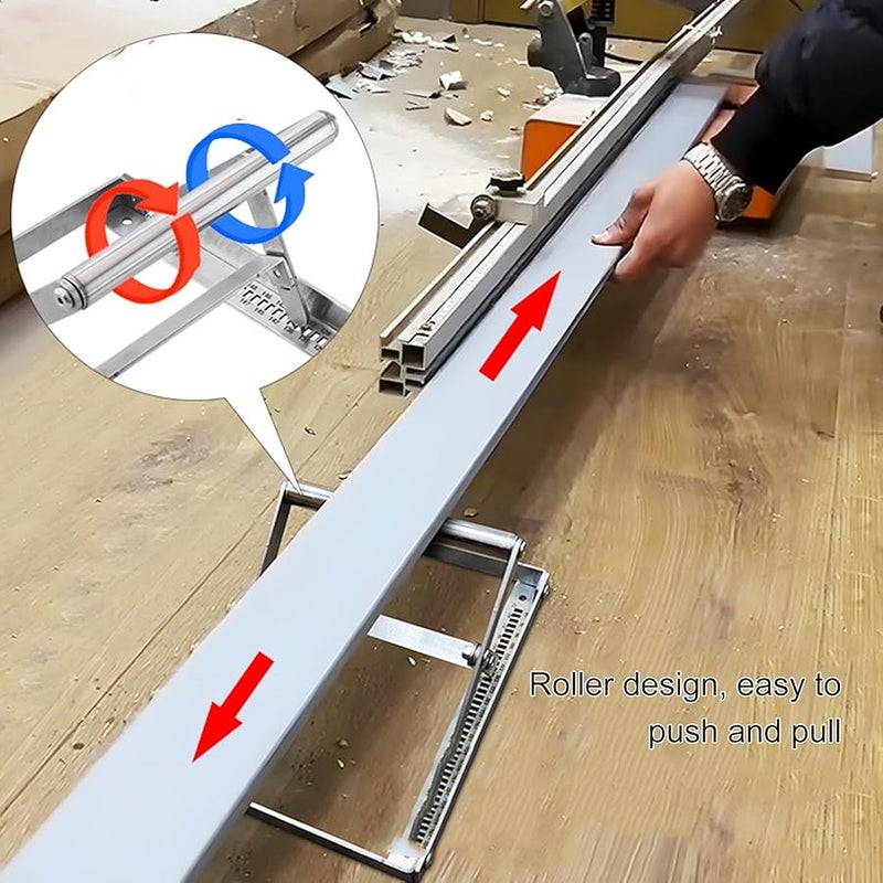 حامل إطار مرفق قابل للتعديل وقابل للطي لآلة قطع المعادن - Image 5