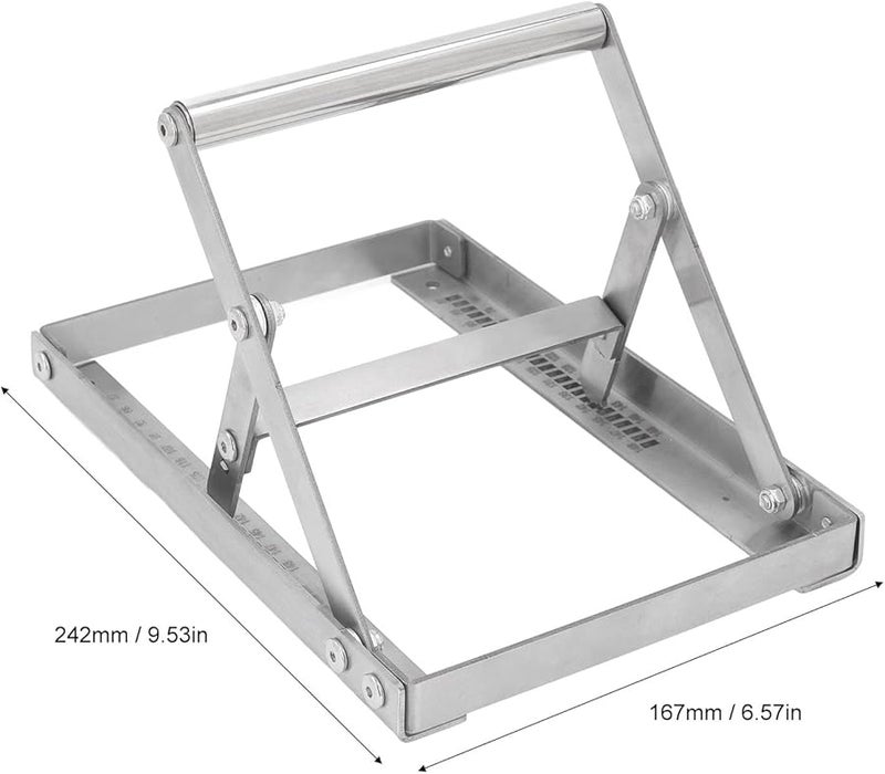 حامل إطار مرفق قابل للتعديل وقابل للطي لآلة قطع المعادن - Image 3