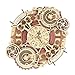 ROKR 3D Wooden Puzzle Clock Model 12 DIY 168 PCS Mechanical Model Kit Toys Home Decor Elegant Gifts for TeensAdults - Image 2
