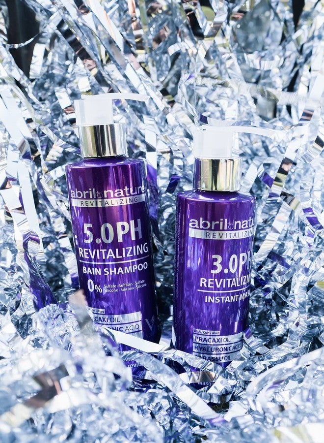 abril et nature - Professional Shampoo 5.0 PH Revitalizing - Protect and Maintain Your Color - Long Lasting - Sulfate and Paraben-Free - Professional Hairdressing Treatment - Greater Shine - 1000 ml - Image 5