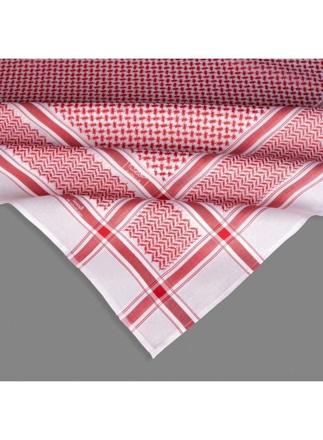 البسام شماغ البسام البصمة 29 خامة قطنية 100% - Image 1