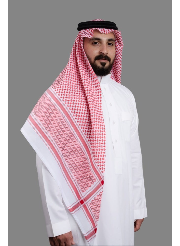 البسام شماغ البسام البصمة 29 خامة قطنية 100% - Image 2