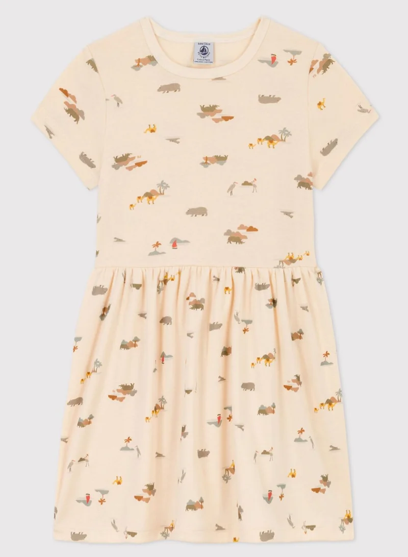 Petit Bateau Kids Printed Dress