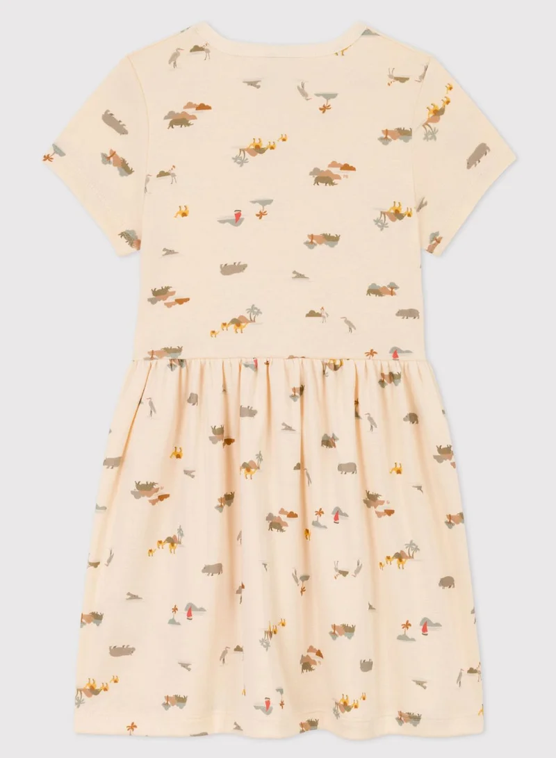 Petit Bateau Kids Printed Dress