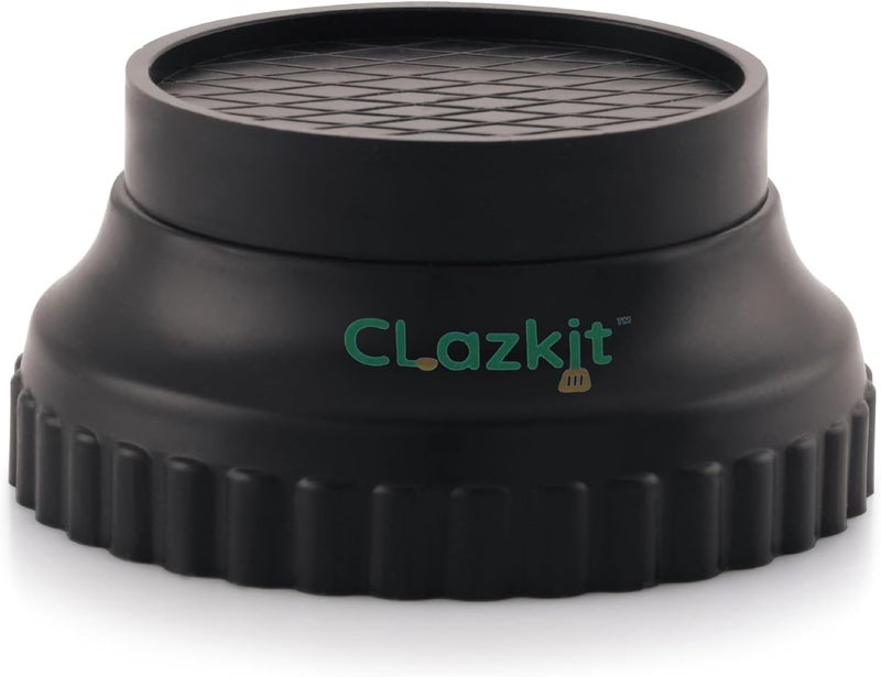 Clazkit حامل الدائري متعدد الأغراض للخدمة الشاقة للأجهزة المنزلية / الثلاجة / الغسالة / الأثاث / حامل الثلاجة، أسود (عبوة من 4 قطع) - Image 4