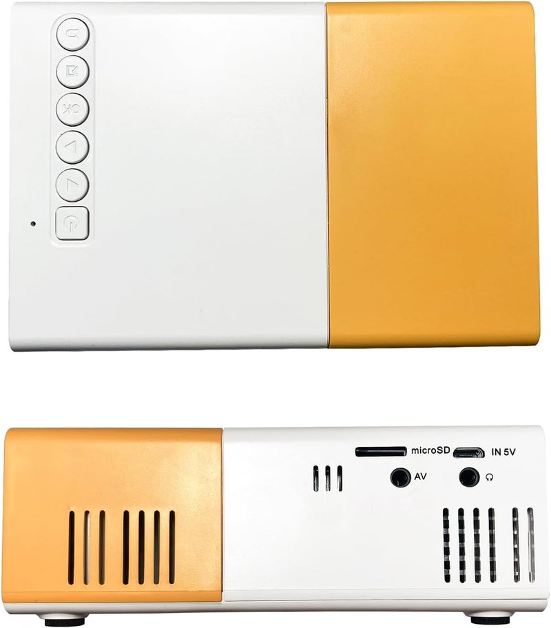 Portable Mini projectors LED Micro Projector 1080P Home Party Meeting Theater Projector(2020 Upgraded Version), Wi-Fi - Image 4