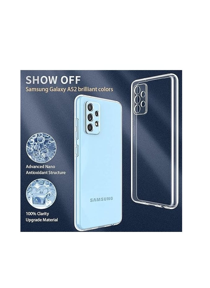 Generic - ten.tech Case for Samsung A52s and A52 / Samsung A52s / A52s / A52 Transparent TPU Case - Image 1