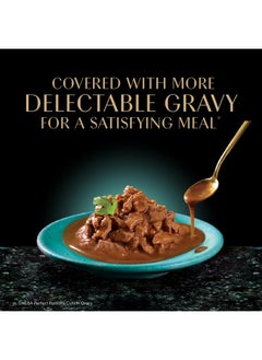 Sheba Sheba Gravy Indulgence Adult Wet Cat Food Beef Entree in Extra Gravy, 2.6 oz. Twin-Pack Trays (24 Count, 48 Servings)  - Image 2