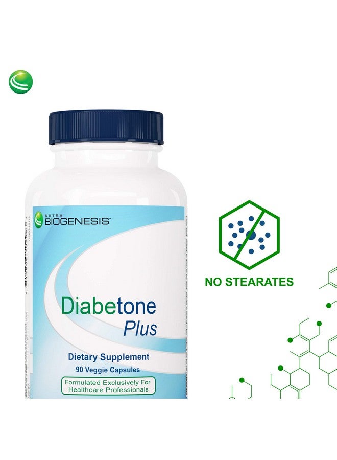 Nutra BioGenesis ديابيتون بلس جمنما بتر ميلون بيوتين وكروم لدعم التوازن الأيضي 90 كبسولة - Image 4