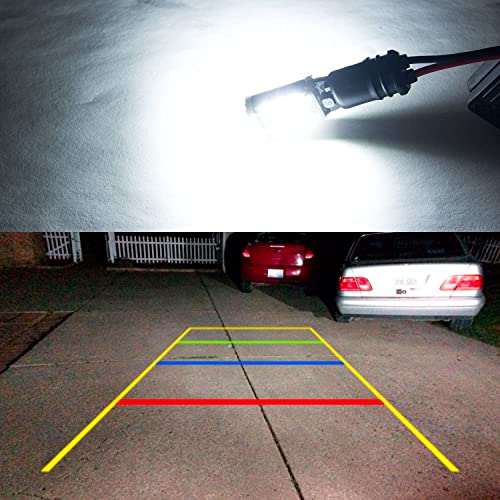 Automaze T15 W6W 912 921, LED Car Truck Backup Reverse Lights, 4014 Chipset 45 SMD (White) - Image 3
