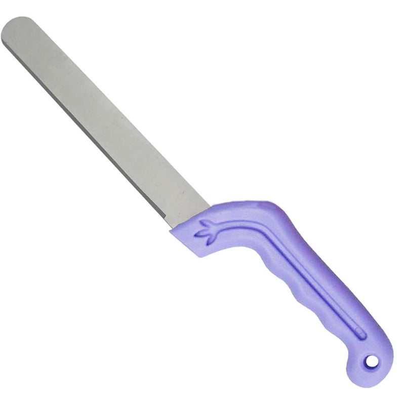 Tinsow Floral Foam Knife Florist Professional Cutting Knife for Flower Foam Block, Cake, Fruit, Utility Tool for Flower Clay Blocks (Light Purple) - Image 1