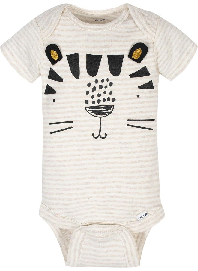 Gerber Gerber Baby Boys 8-Pack Short Sleeve Onesies Bodysuits Baby and Toddler T-Shirt Set  - Image 2
