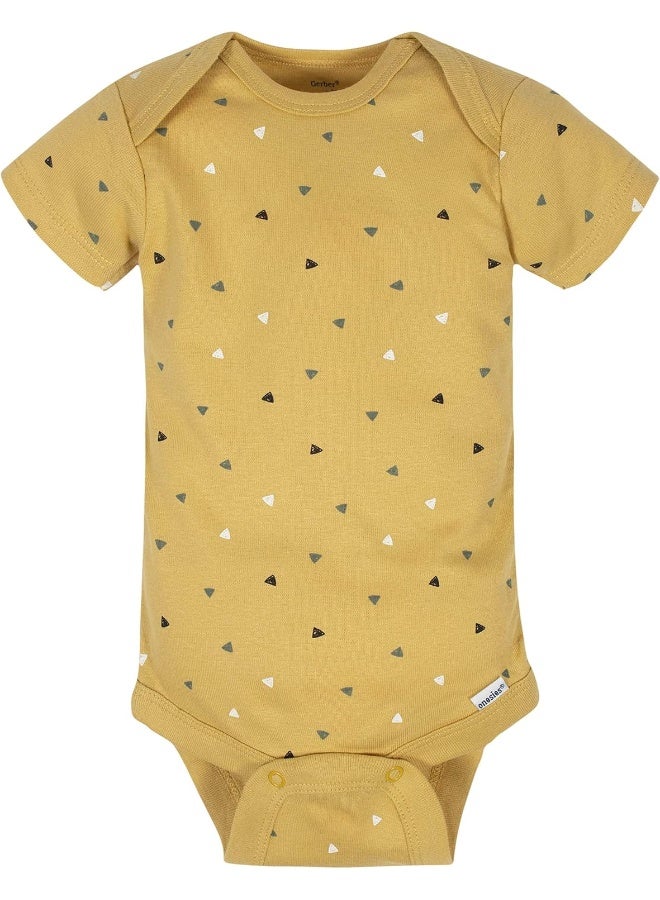 Gerber Gerber Baby Boys 8-Pack Short Sleeve Onesies Bodysuits Baby and Toddler T-Shirt Set  - Image 4