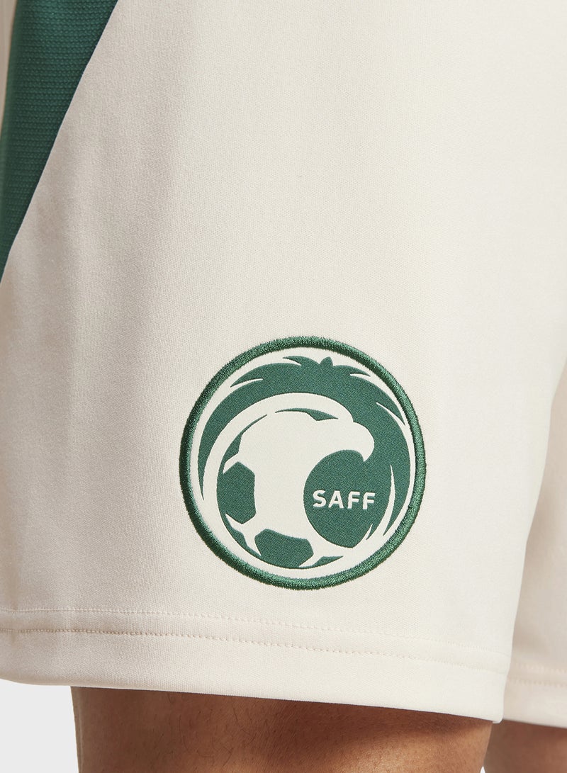 Adidas Saudi Arabia 24/25 Away Stadium Shorts - Image 3