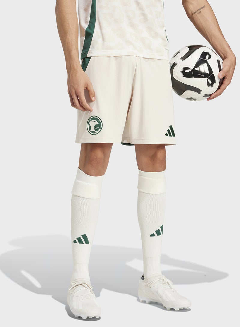 Adidas Saudi Arabia 24/25 Away Stadium Shorts - Image 5