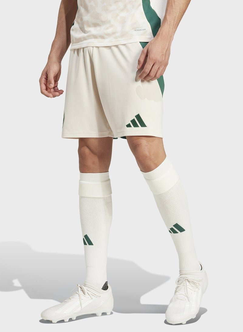 Adidas Saudi Arabia 24/25 Away Stadium Shorts - Image 1