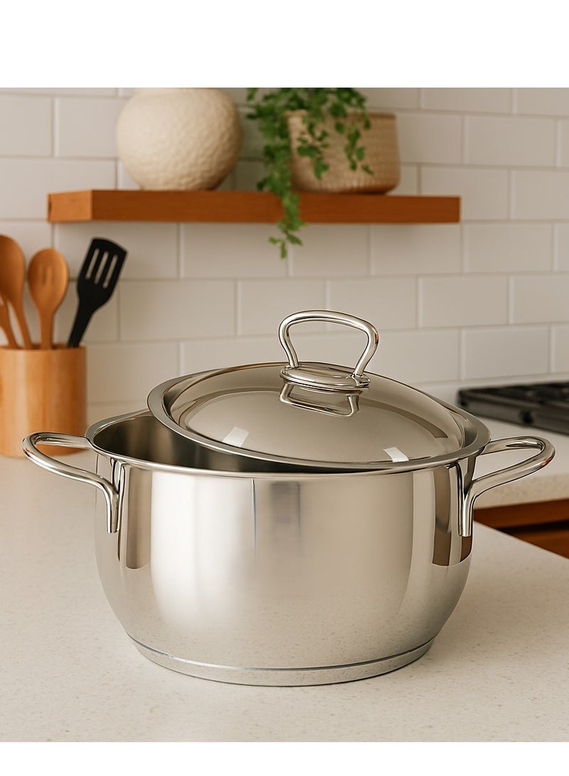 يونستيل حلة طهي رويال 18سم ستانلس ستيل - Image 2
