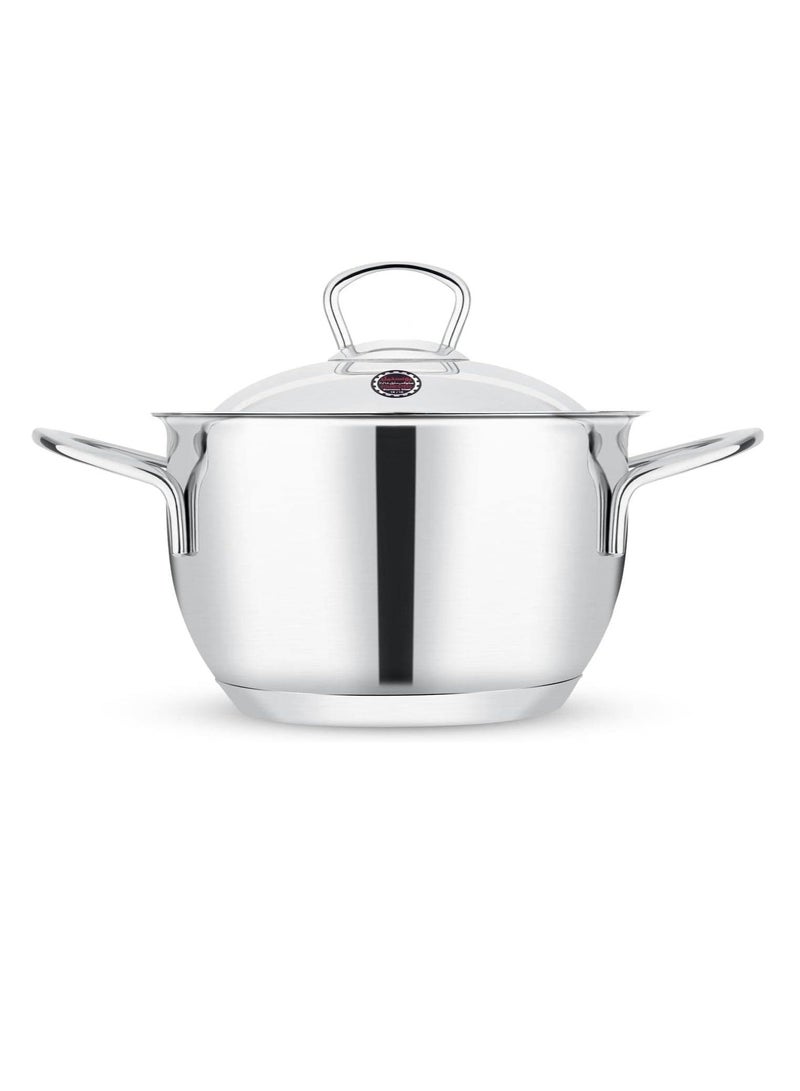 يونستيل حلة طهي رويال 18سم ستانلس ستيل - Image 1