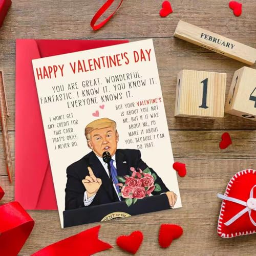 FANCYLUCKY Funny Valentines Day Card for Husband Wife, Sweet Valentines Day Gifts for Him Her, Humor Valentine's Day Cards for Boyfriend Girlfriend, Mens Valentines Gifts - Image 5