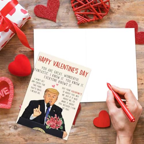 FANCYLUCKY Funny Valentines Day Card for Husband Wife, Sweet Valentines Day Gifts for Him Her, Humor Valentine's Day Cards for Boyfriend Girlfriend, Mens Valentines Gifts - Image 4