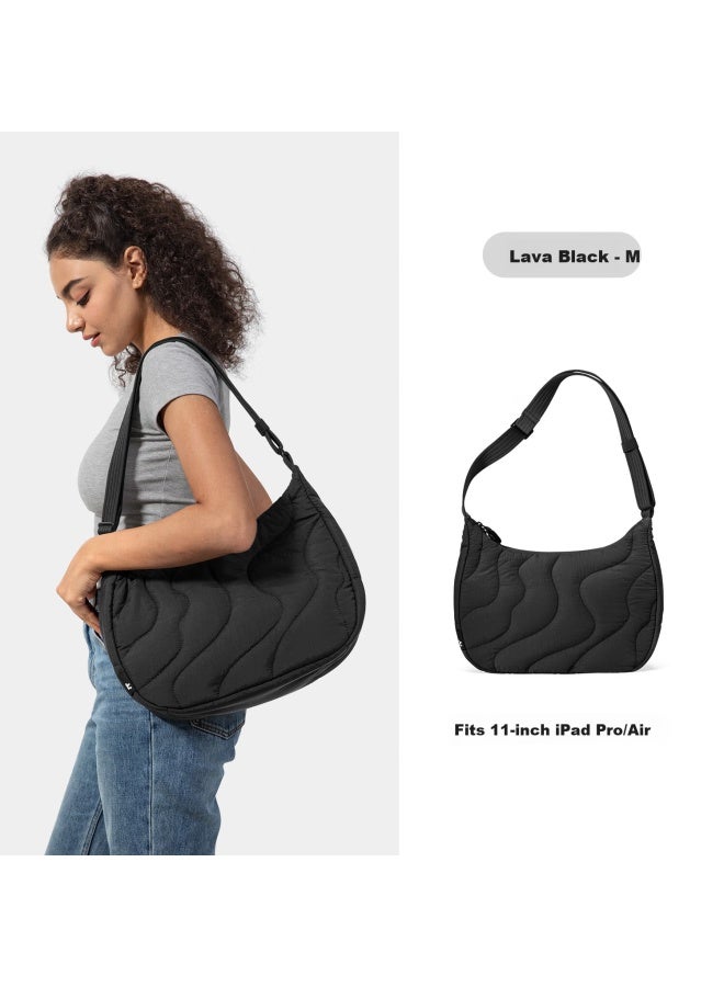 Tomtoc Earth Texture Crossbody Bag Large Capacity Women's Shoulder Ipad Tablet Laptop Bag Lightweight Fashion Commuter Bag - Image 2
