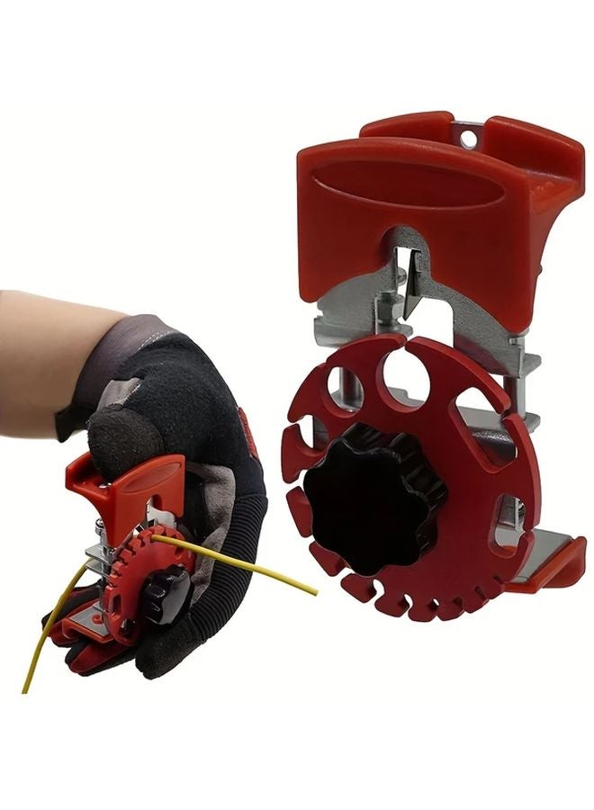 11Pcs Adjustable Wire Stripper Set Metal Construction With 10 Replacement Blades - Image 4