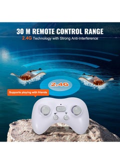 VEVOR VEVOR Remote Control Manta Ray Toy, 2.4GHz High Simulation Robot RC Shark Stingray Fish Toys with Light, RC Boat Bathtub Summer Swimming Pool Toys for 6+ Year Old Boys and Girls  - Image 5