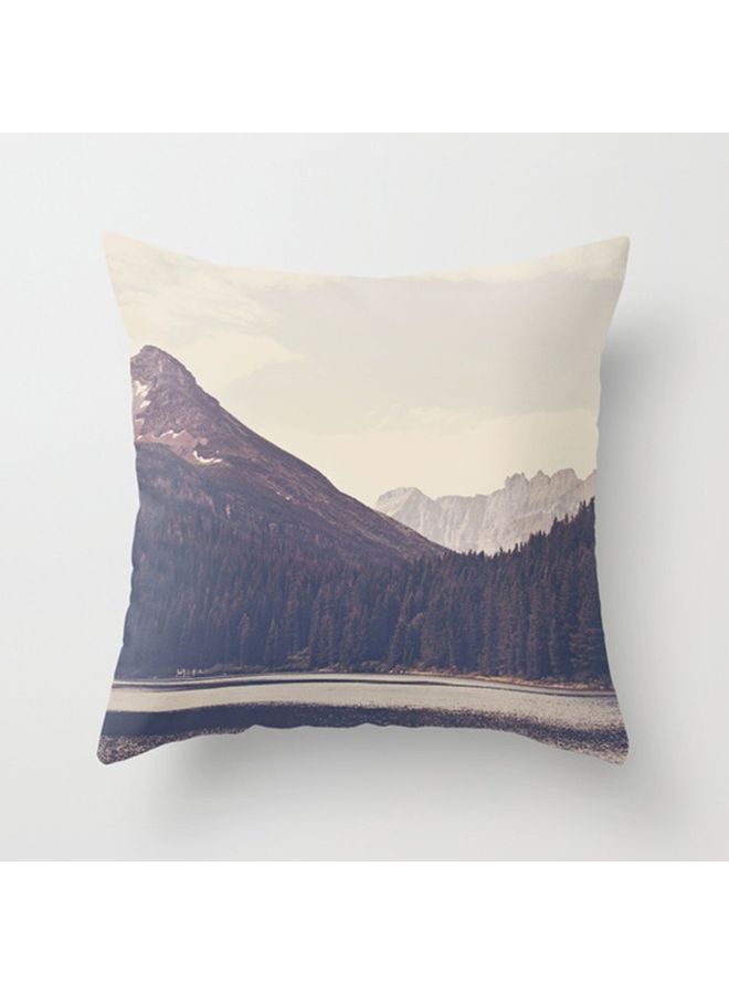 NIBEMINENT Mountain Printed Decorative Cushion Cover Multicolour