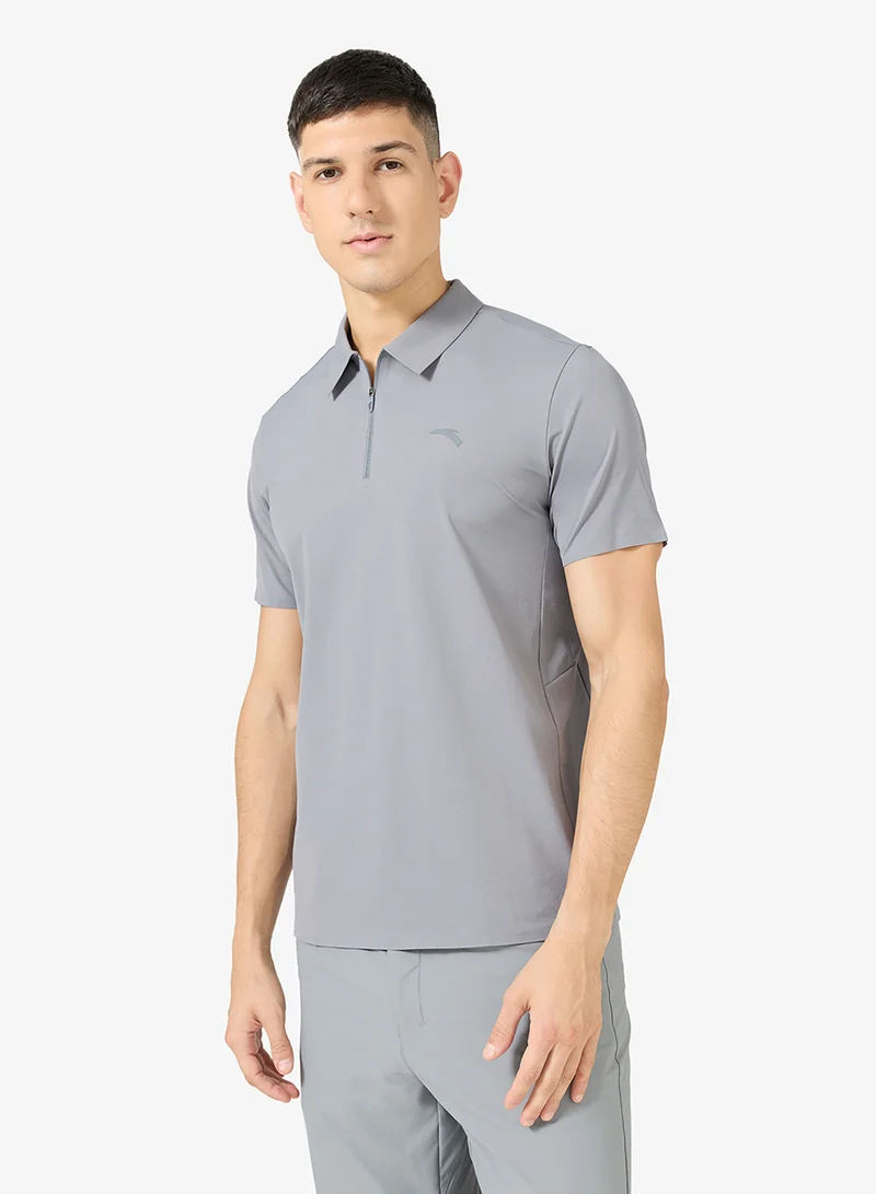 ANTA Quick-Dry Polo | Men’s Cooling Business Performance Shirt/Quick-Dry Comfort · Soft Touch · Business-to-Sport Versatility