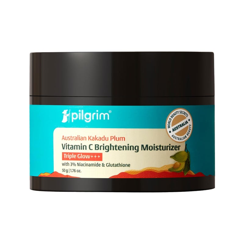 PILGRIM Australian Kakadu Plum Vitamin C Brightening Moisturizer (50g) - Image 2