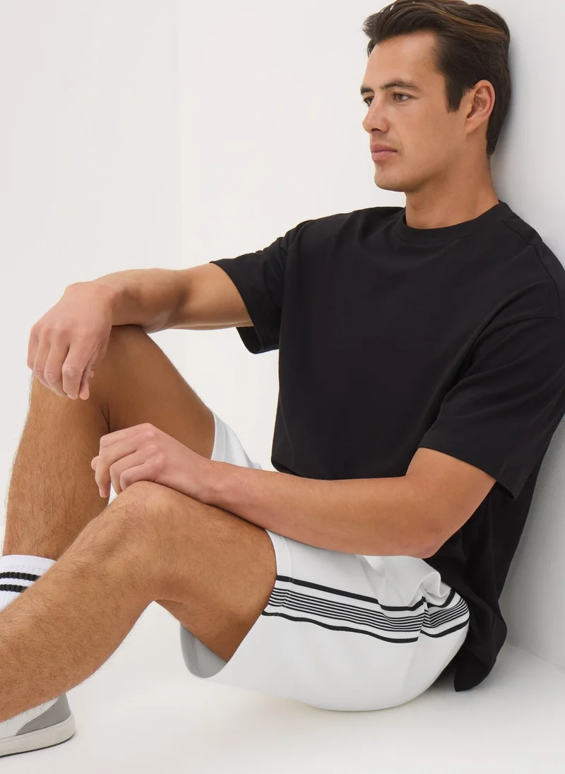 Matalan White Smart Tape Co Ord Shorts