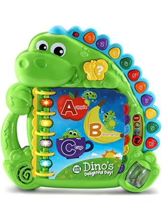 Dino’S Delightful Day Book, Bilingual Alphabet Learning Book For Toddlers, Fun Interactive Dinosaur Storybook That Teaches Abcs And Emotions, Ideal For Ages 18 Months+ - pzsku/Z477D1FFBBD9BD849960FZ/45/1750749392/e5f887c2-ac66-4361-baf9-70dccc8d7865