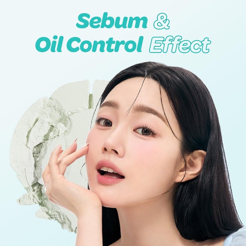 I'M MEME Compact - Oil Cut Pact | Sebum Absorbing, Korean Pressed Setting Powder for Blurring Effect, Makeup Powder, Translucent Compact, Finishing Powder, Oil Control Face Powder, Cute Stuff, 0.35 Oz - Image 4
