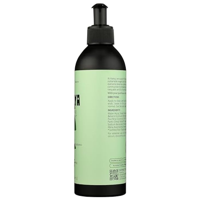 Ayeya AYÉYA Reset Conditioner – Clarifying Conditioner with Neem Oil, Peppermint & Eucalyptus | Lightweight Vegan Moisture for Oily or Flaky Scalps | Silicone-Free, pH Balanced, Clean Hair Care - Image 5