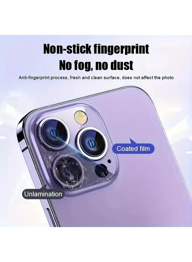 4 Piece Camera Lens Protective Film For IPhone 15 Plus - Image 5