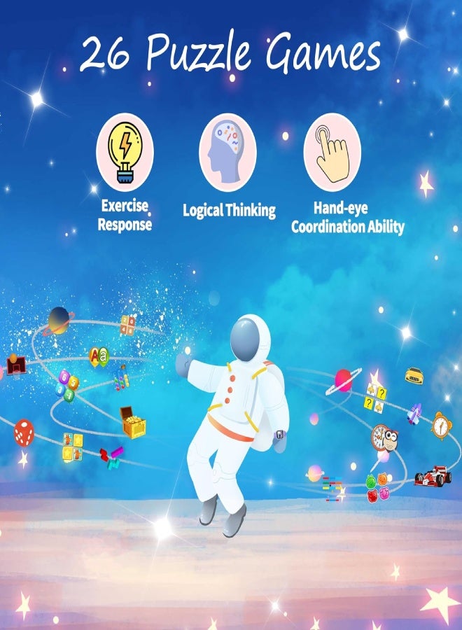 AROAQ Kids Smart Watch for Boys & Girls with Phone Call, SOS, HD Camera, 26 Educational Games, MP3 & Video Player, Pedometer, Calories Counter, Touch Screen – Birthday Gift for Children (1.44” Display) - Purple - Image 3