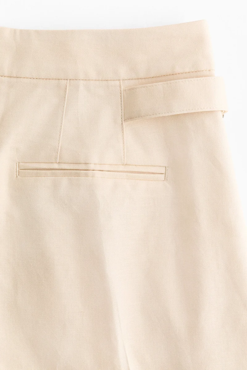 H&M Linen-blend shorts