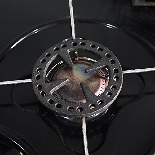 MENSI 5" Upgrade Design Casting Iron Gas Ring Reducer Flat Pot Rack Cast Iron Turkish Coffee Pot Support Ring For Espresso Maker,Coffee Moka, Gas Cooker - Image 5